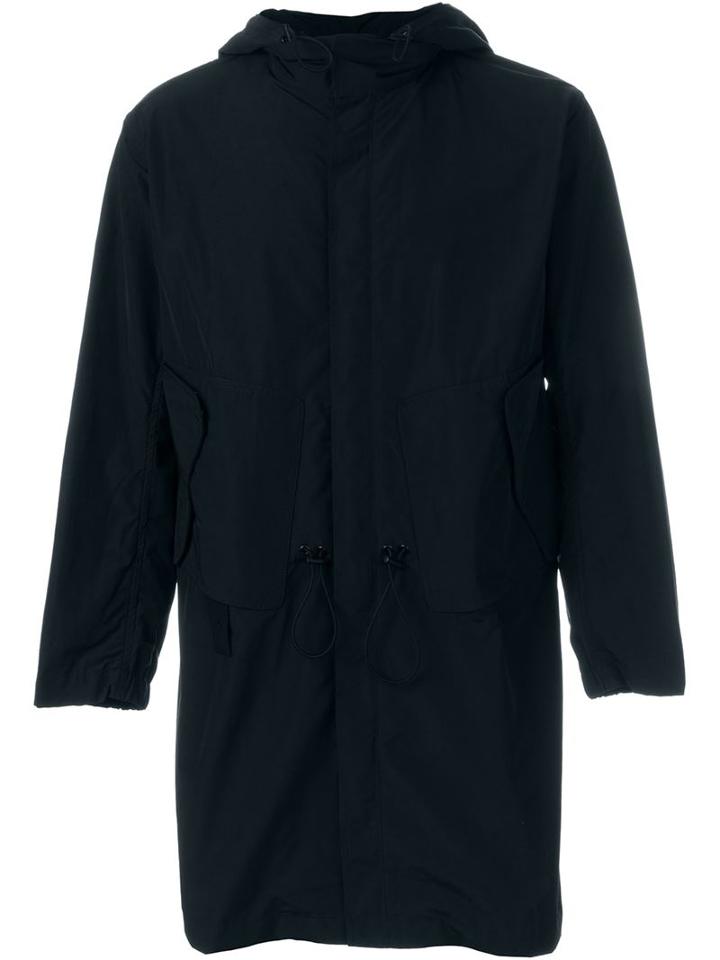 Tim Coppens Hooded Parka, Men's, Size: Large, Black, Cotton/polyamide