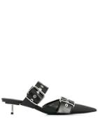 Balenciaga Belt Mule Pumps - Black