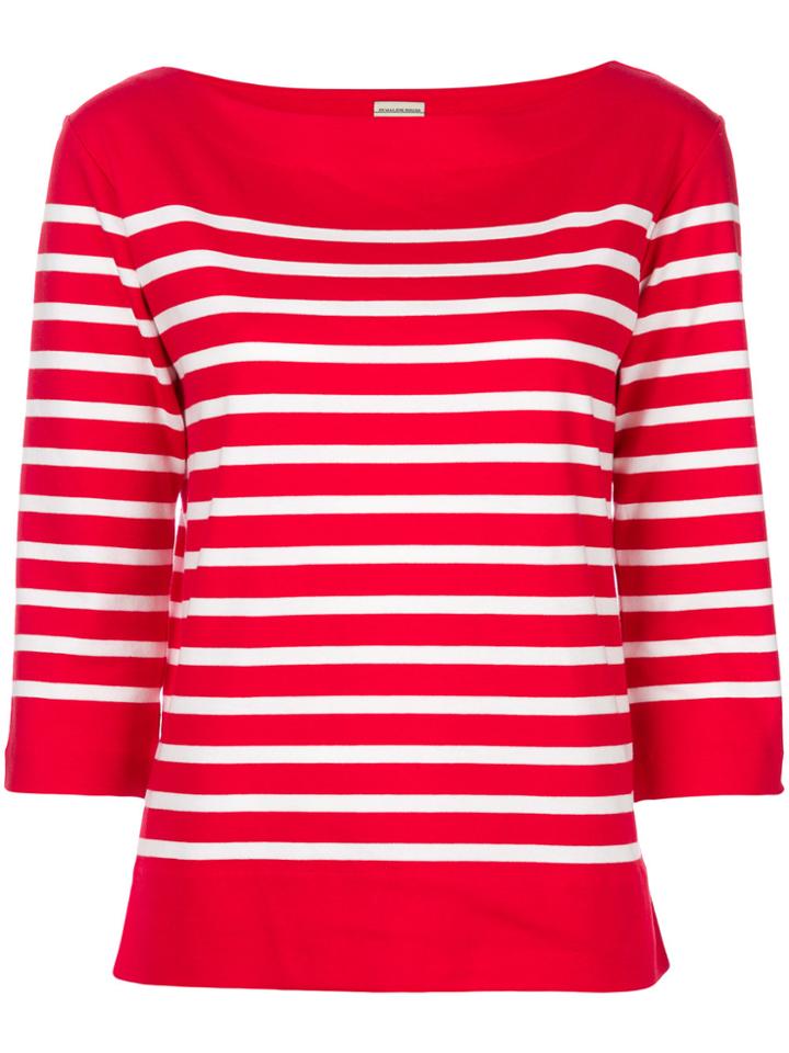 By Malene Birger Striped Sweatshirt - Red