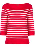 By Malene Birger Striped Sweatshirt - Red