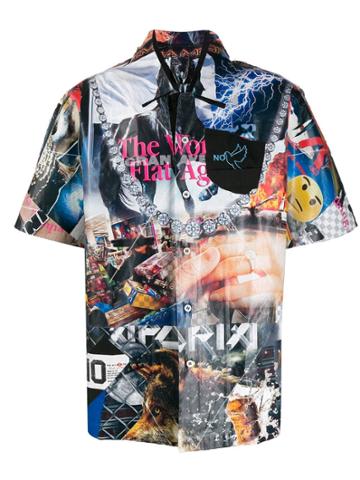 Tigran Avetisyan Graphic Casual Shirt - White