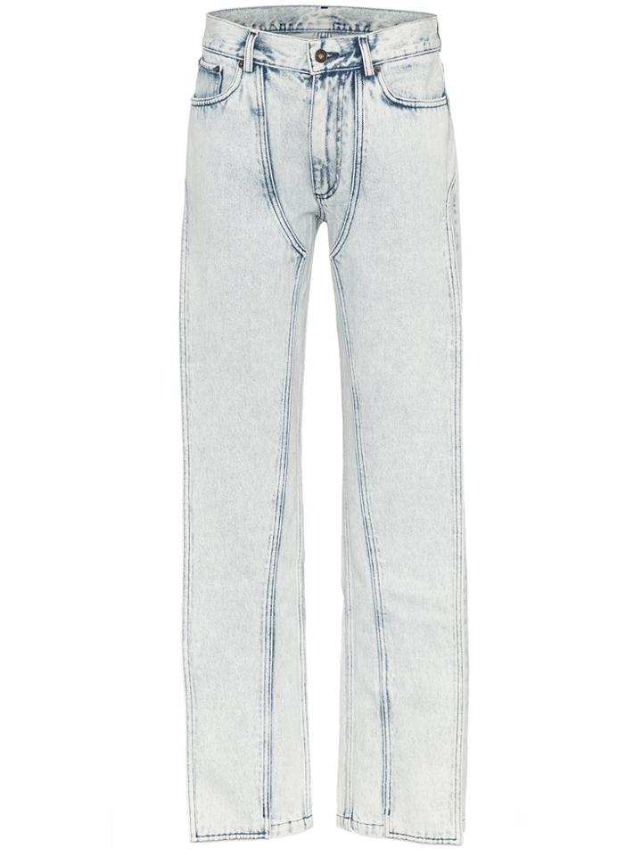 Y / Project Extra Large Back Pocket Jeans - Blue