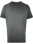 Diesel T-joe T-shirt, Men's, Size: Xxl, Grey, Cotton