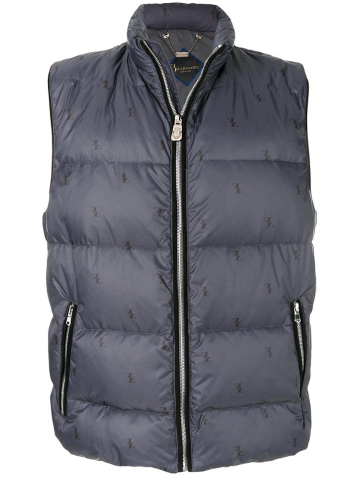 Billionaire Padded Gilet - Grey