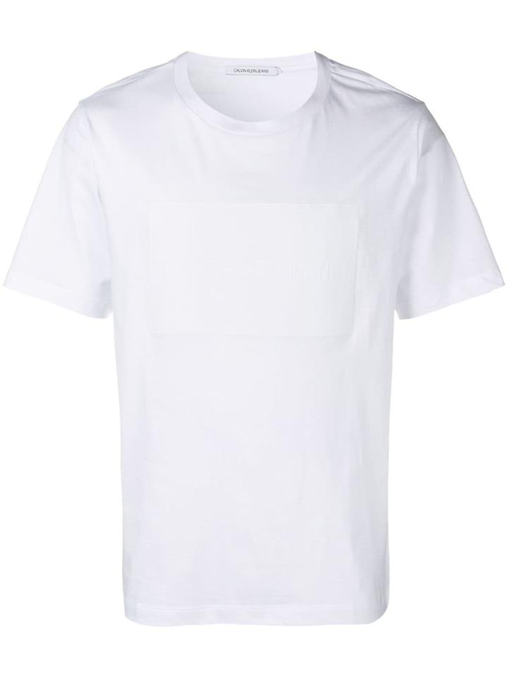Calvin Klein Jeans Textured T-shirt - White