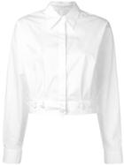Mm6 Maison Margiela Buttoned Waist Shirt - White