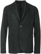 Harris Wharf London Buttoned Blazer - Grey