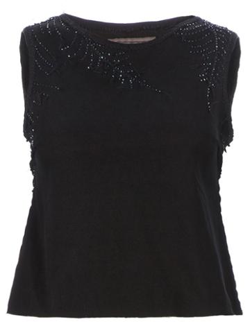 Projet Alabama Embroidered Sleeveless Top