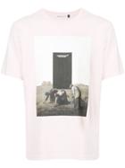 Undercover Peasant Scene Print T-shirt - Pink & Purple