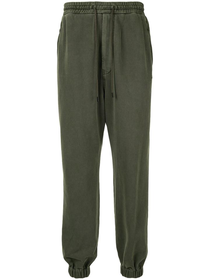 Juun.j Loose Fit Track Pants - Green