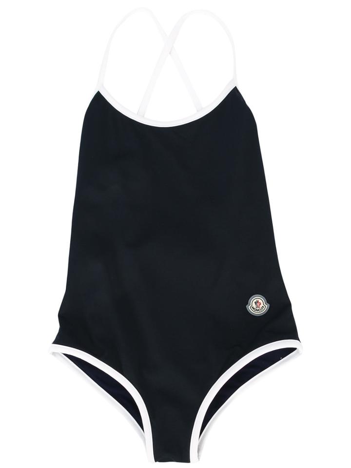 Moncler Kids - One Piece Swimsuit - Kids - Spandex/elastane/polyamide-8 - 4 Yrs, Blue