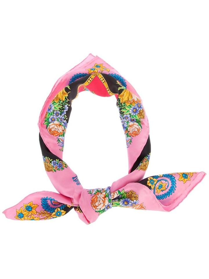 Versace Vintage Printed Scarf