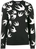 Mcq Alexander Mcqueen Sparrow Intarsia Jumper - Black