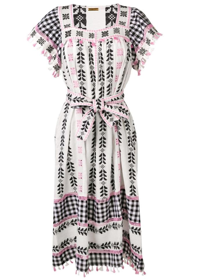 Dodo Bar Or Embroidered Summer Dress - Black