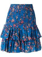 Isabel Marant Étoile Floral Print Skirt - Blue