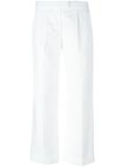 Boutique Moschino Turn-up Hem Cropped Trousers