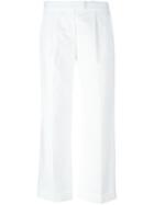 Boutique Moschino Turn-up Hem Cropped Trousers