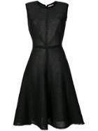 Jil Sander Sleeveless Flared Dress - Black