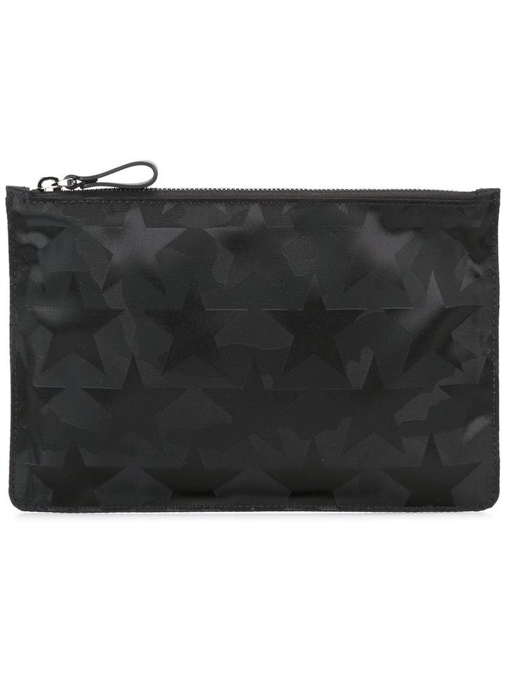 Valentino - Valentino Garavani Camustars Clutch - Men - Polyester - One Size, Black, Polyester