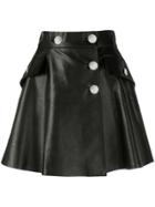 Pinko A-line Mini Skirt - Black