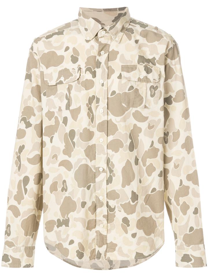 Gant By Michael Bastian Camouflage Print Shirt - Nude & Neutrals