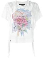 Philipp Plein 'dufftown' T-shirt, Women's, Size: Small, White, Cotton