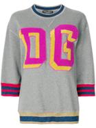 Dolce & Gabbana Dg Millennials Sweatshirt - Grey