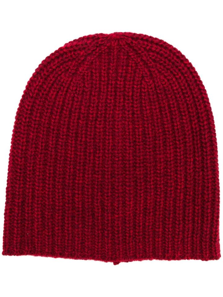 Alex Mill Ribbed Knit Beanie - Red