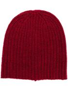 Alex Mill Ribbed Knit Beanie - Red