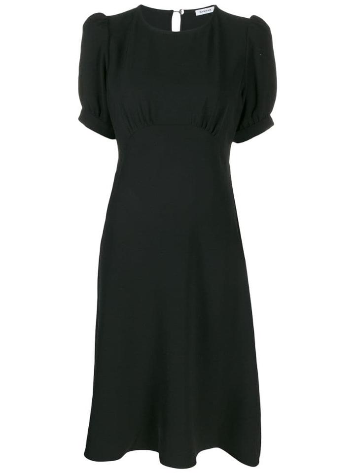 P.a.r.o.s.h. Puffed Sleeve Dress - Black