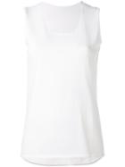 Le Tricot Perugia - Slouch Tank Top - Women - Cotton - L, White, Cotton