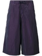 Stone Island Shadow Project - Baggy Bermuda Shorts - Men - Cotton/polyester - 46, Pink/purple, Cotton/polyester