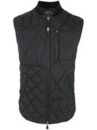 Save The Duck Quilted Waistcoat - Black