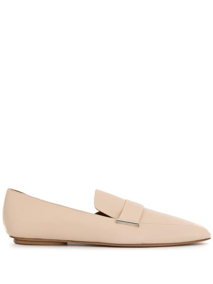 Rosetta Getty D'orsay Loafers - Neutrals