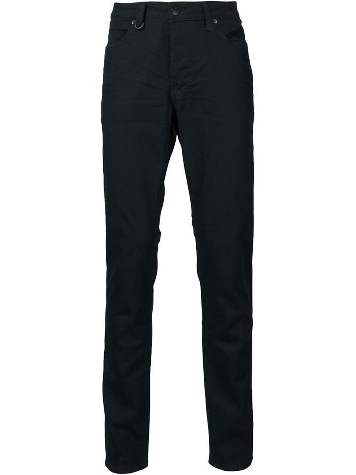 Neuw Straight Leg Jeans, Men's, Size: 32, Black, Cotton/spandex/elastane