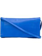 Isaac Reina Pleats Clutch - Blue