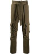 Ih Nom Uh Nit Straight-leg Belted Jeans - Green