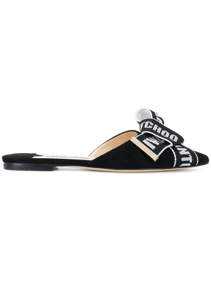 Jimmy Choo Gretchen Flats - Black