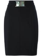 Versace Jeans Belted Skirt - Black