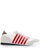 Dsquared2 Low Top Stripe Sneakers - White