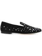 Giuseppe Zanotti Design Rhinestone Embellished Slippers
