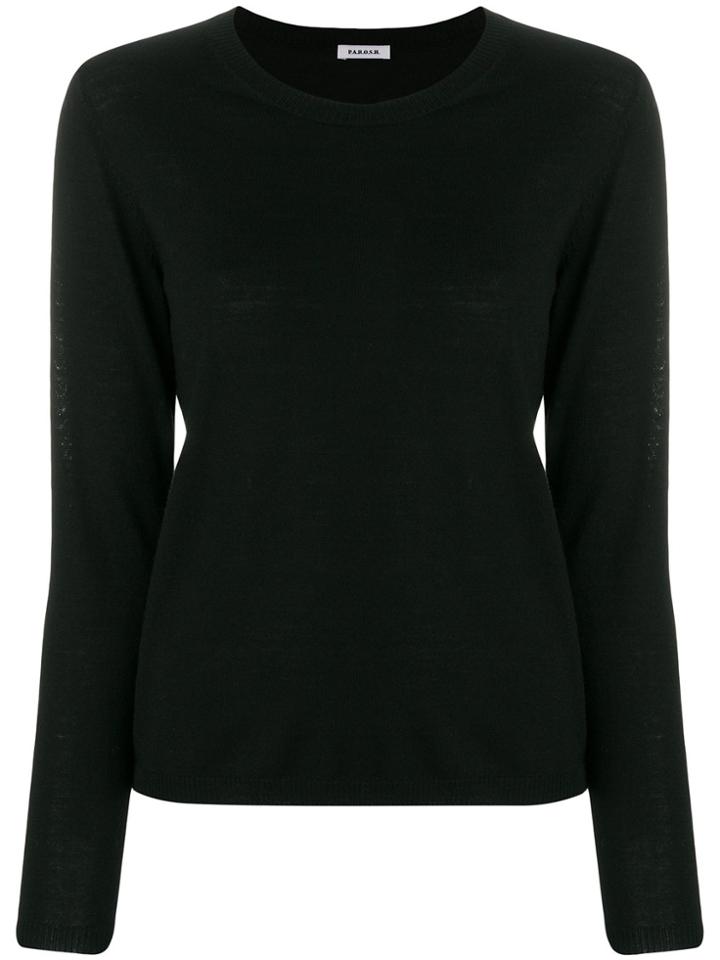 P.a.r.o.s.h. Crewneck Sweater - Black