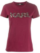 Karl Lagerfeld Karl Oui T-shirt - Red