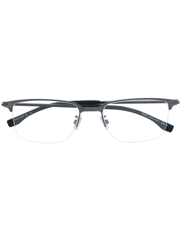 Boss Hugo Boss Classic Square Glasses - Grey