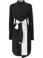 Givenchy - Shirt Dress - Women - Silk - 38, Black, Silk