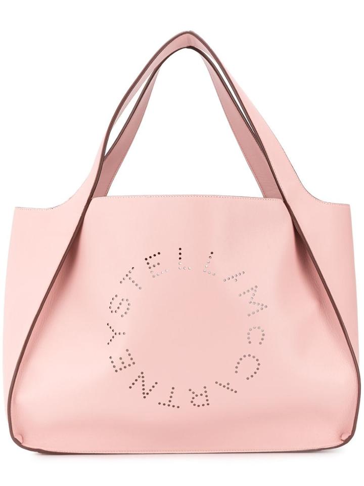 Stella Mccartney Logo Tote Bag - Pink