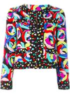 Boutique Moschino Printed Boxy Jacket