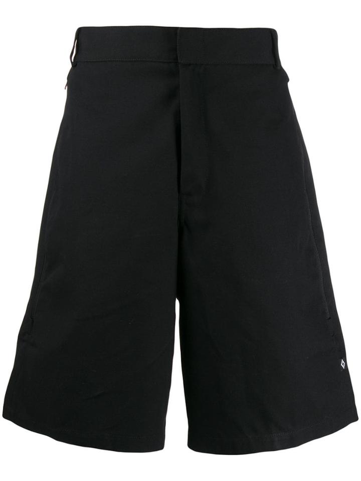 Marcelo Burlon County Of Milan Bermuda Track Shorts - Black
