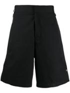 Marcelo Burlon County Of Milan Bermuda Track Shorts - Black