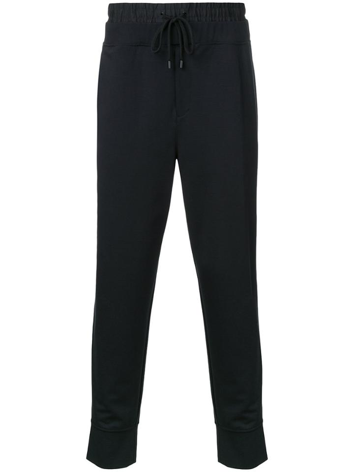 Public School Drawstring Track Pants - Black